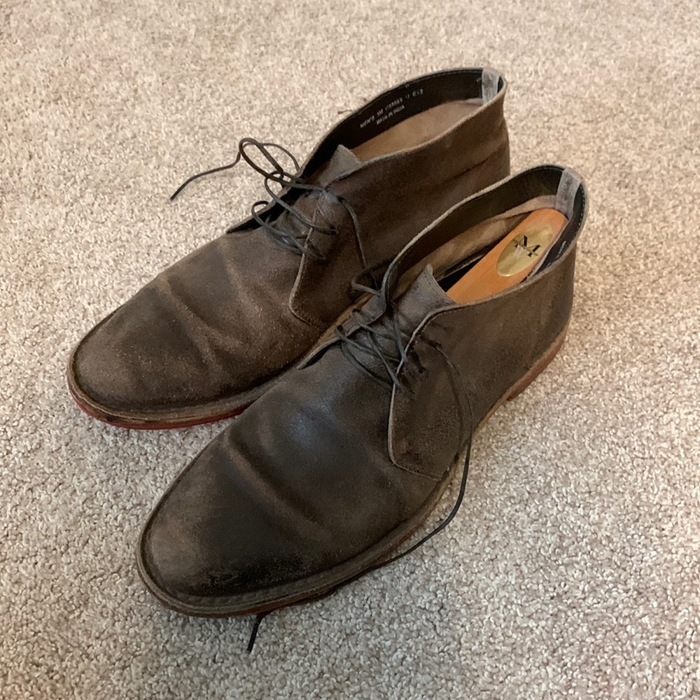 Cole Haan Chukka Boots (Brown Suede)